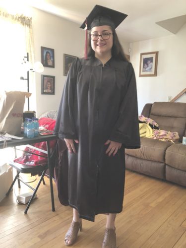 Kayla Suchanick graduates from The Ohio State University